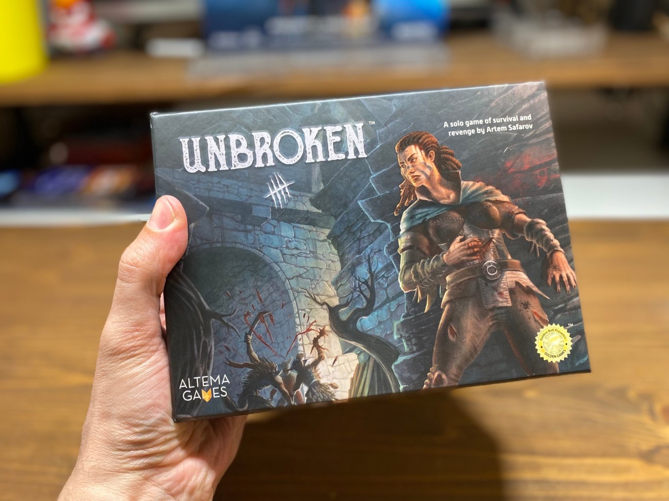 Unbroken — с автографом автора