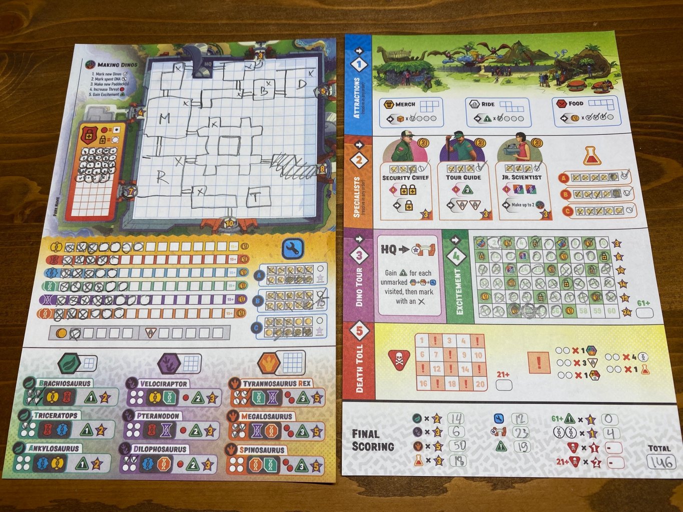 Dinosaur Island: Rawr 'n Write