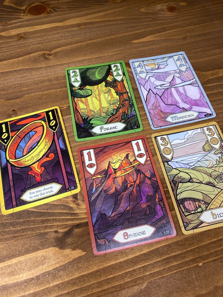 LotR Trick-taking game — улетела на барахолку